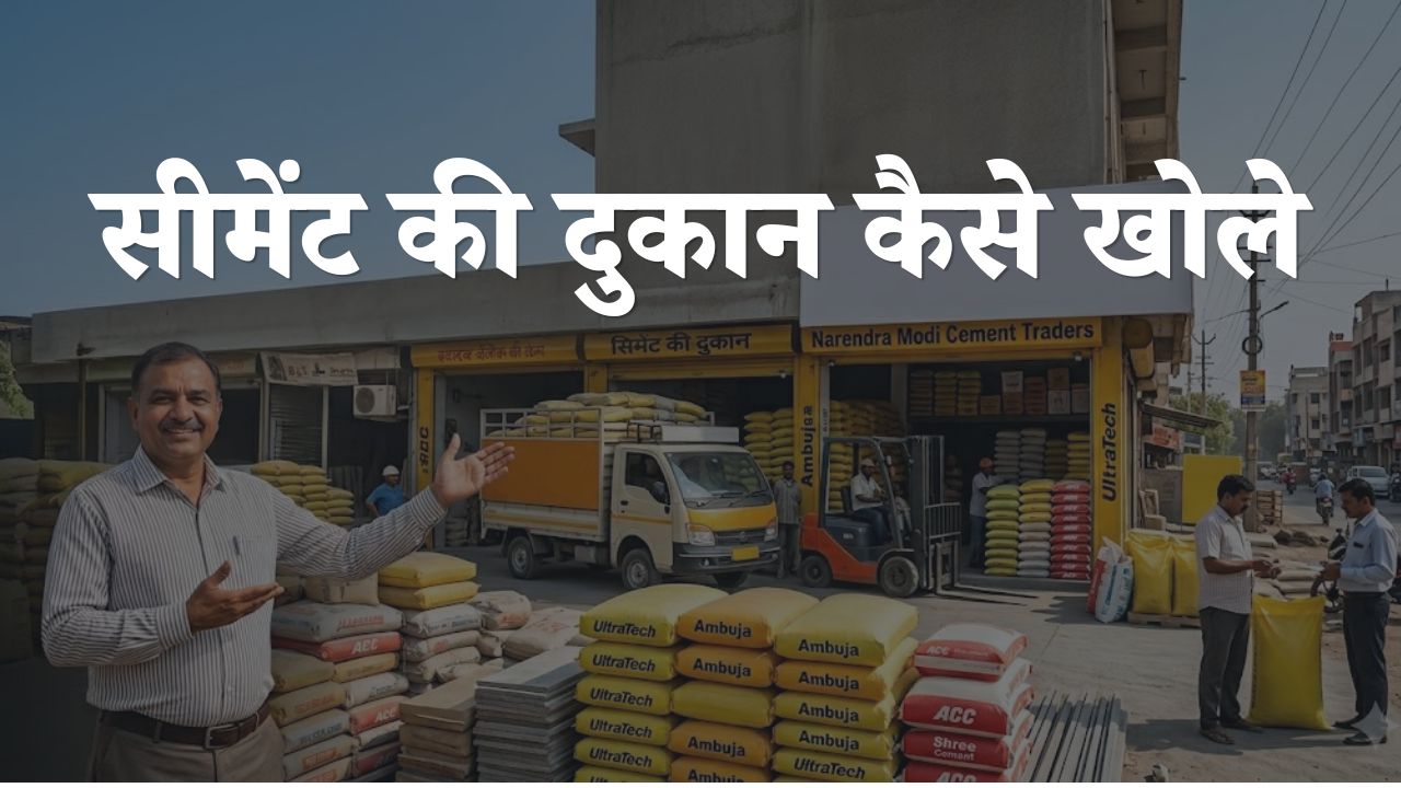 CEMENT KI DUKAN KAISE KHOLE