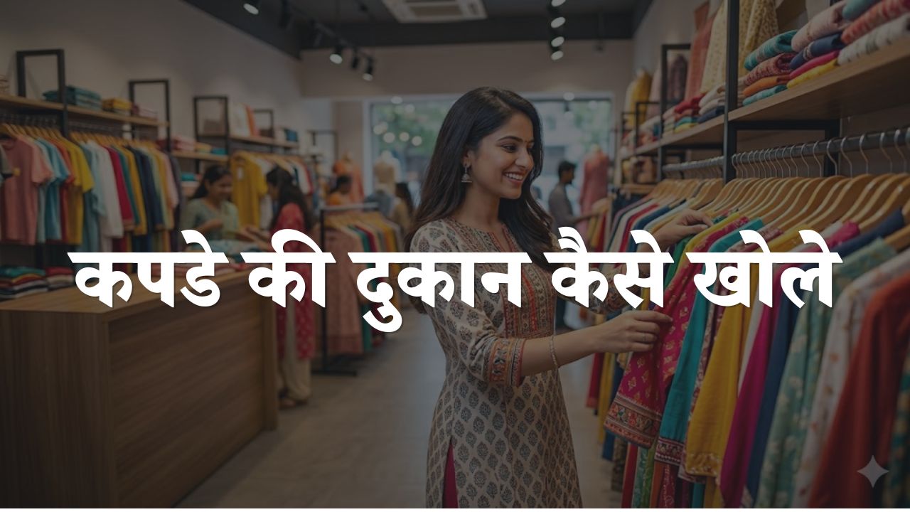 kapde ki dukan kaise khole