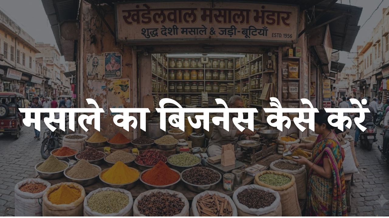 masale ka business kaise kare